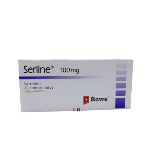SERLINE 100 MG X 10 COMP