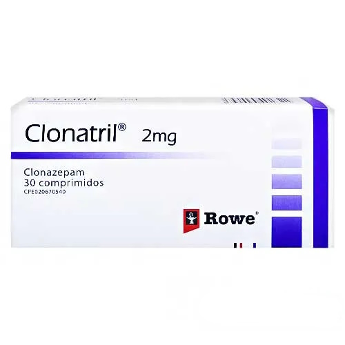 CLONATRIL 2MG X 30 COMP MEGALABS