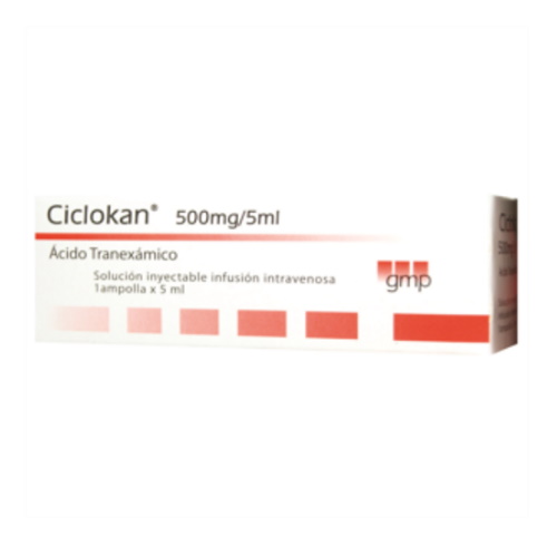 CICLOKAN 500 MG/5ML  I.V X 1 AMP KLINOS (caja)