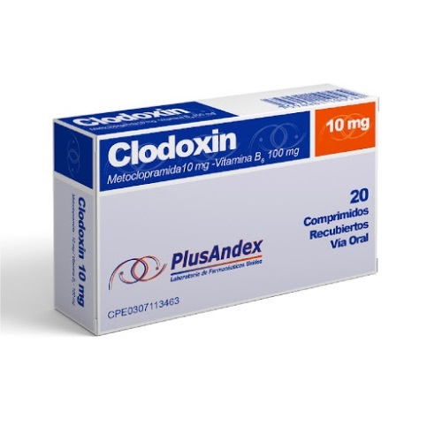 CLODOXIN 10 MG X 20 COMP PLUSANDEX