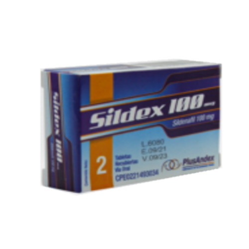 SILDEX 100 X 2 TAB PLUSANDEX