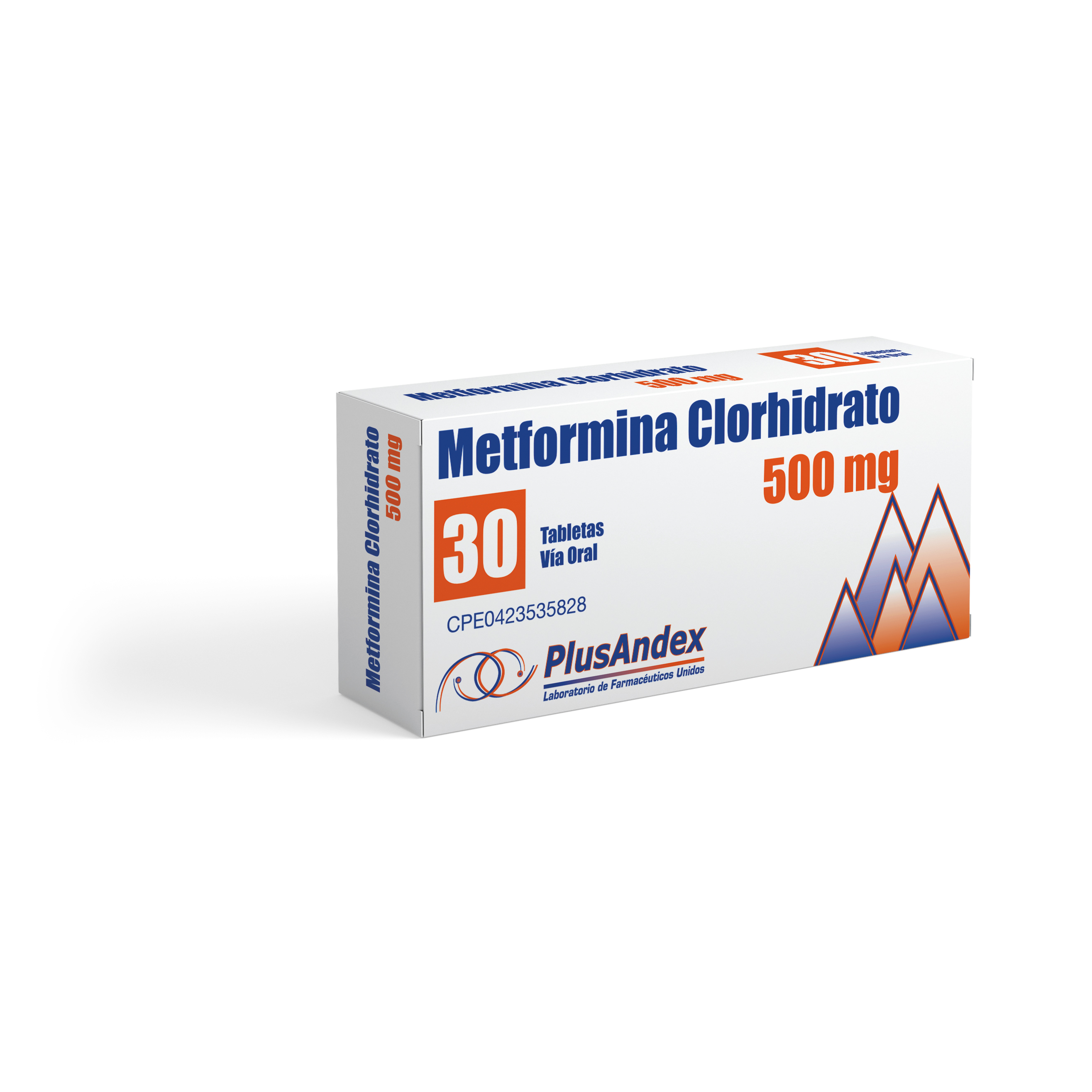 METFORMINA 500 MG X 30 TAB PLUSANDEX