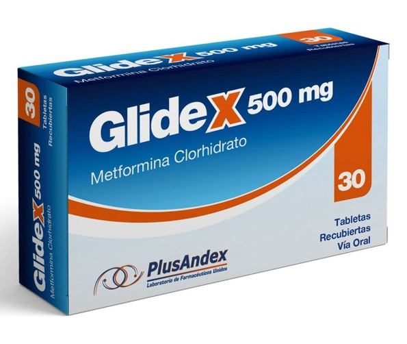 GLIDEX TAB RECUBIERTAS 500 MG X 30 PLUSANDEX