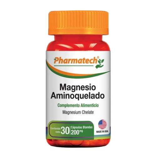 MAGNESIO AMINOQUELADO X 30 CAP PHARMATECH