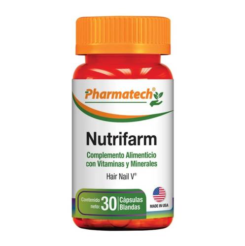 NUTRIFARM HAIR NAIL VIT Y MINERA X 30 **
