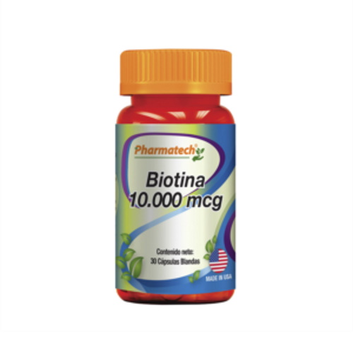 BIOTINA 10.000MCG X 30 CAP PHARMATECH
