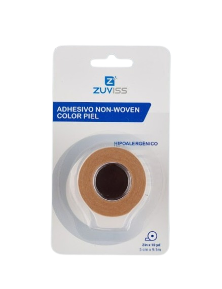 ADHESIVO NON-WOVEN COLOR PIEL 5 CM X 9.1 M