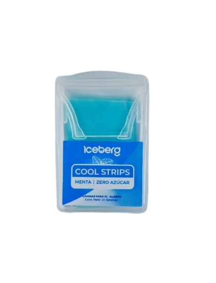 LAMINAS PARA EL ALIENTO ICEBERG SABOR MENTA