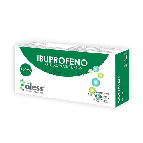 IBUPROFENO 400 MG X 10 TAB ALESS