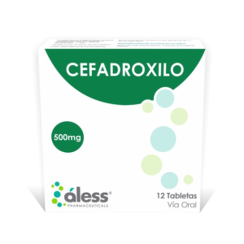 CEFADROXILO 500 MG X 12 TAB ALESS