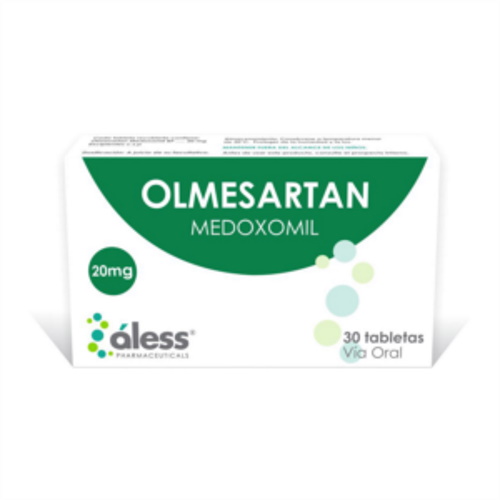 OLMESARTAN 20 MG X 30 TAB ALESS