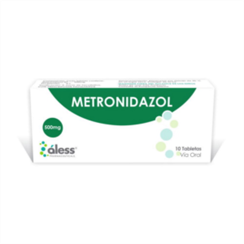 METRONIDAZOL 500 MG X 10 TAB ALESS
