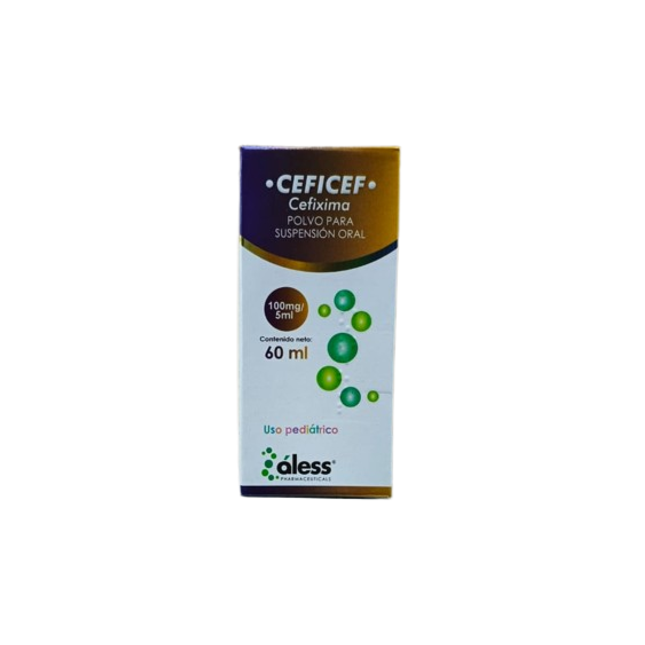 CEFICEF POLVO P/SUSP 100 MG/5 ML X 60 ML ALESS