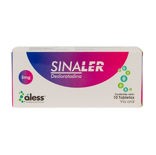 SINALER 5 MG X 10 TAN ALESS