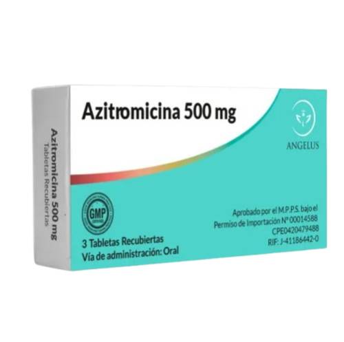 AZITROMICINA 500 MG X 3 TAB ANGELUS