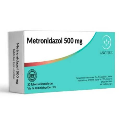 METRONIDAZOL 500 MG X 30 TAB ANGELUS
