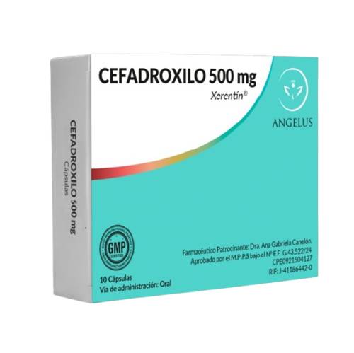 CEFADROXILO 500 MG X 10 CAP ANGELUS