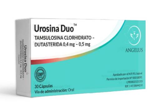 UROSINA DUO 0.4/0.5 MG X 30 TAB ANGELUS