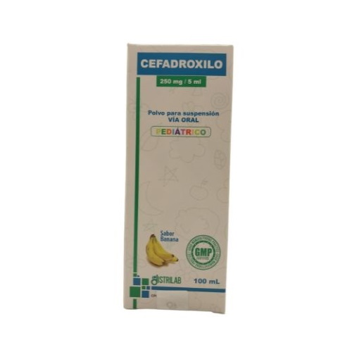 CEFADROXILO PVO SUSP 250 MG / 5 ML X 100 ML DISTRILAB
