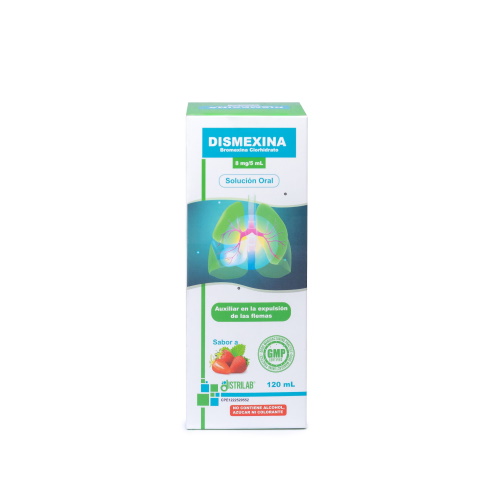 DISMEXINA JBE ADULTO 8 MG/5ML X 120 ML DISTRILAB