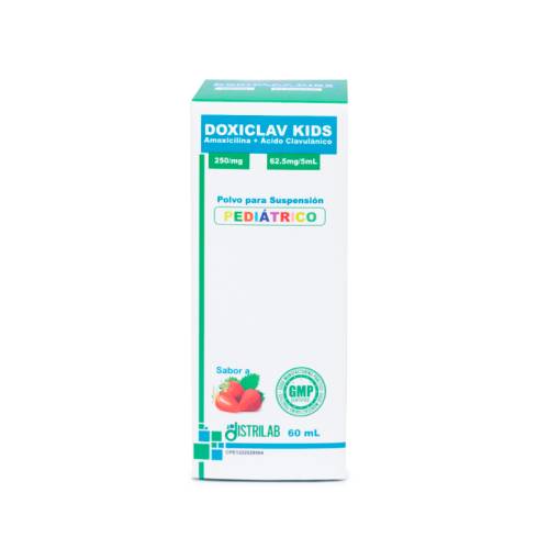 DOXICLAV SUS 250/62.5 MG X60 ML DISTRILAB