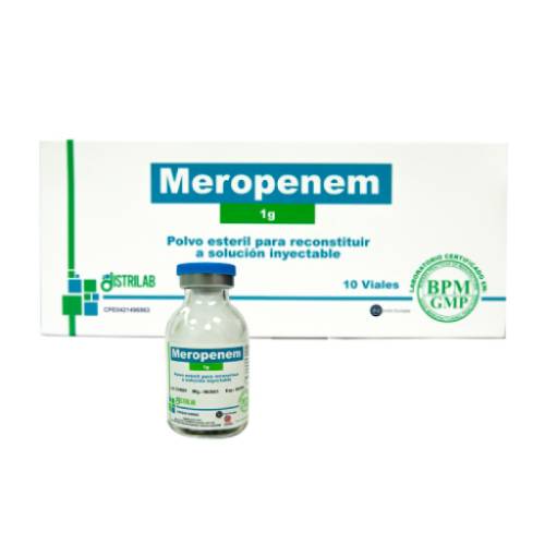 MEROPENEM AMP I.V.  500 mg  X 1 DISTRILAB