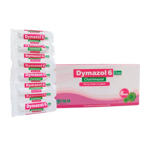 DYMAZOL 6 DIAS OVULOS VAG 100 MG X 6 DISTRILAB