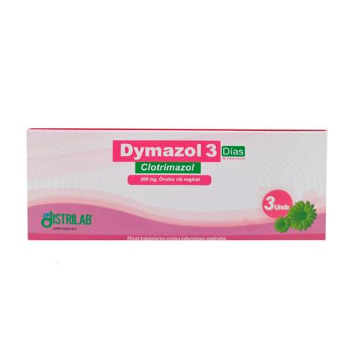 DYMAZOL 3 DIAS OVULOS VAG 200 MG X 3 DISTRILAB