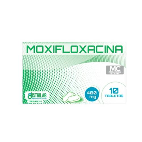 MOXIFLOXACINA 400 MG X 10 TAB DISTRILAB