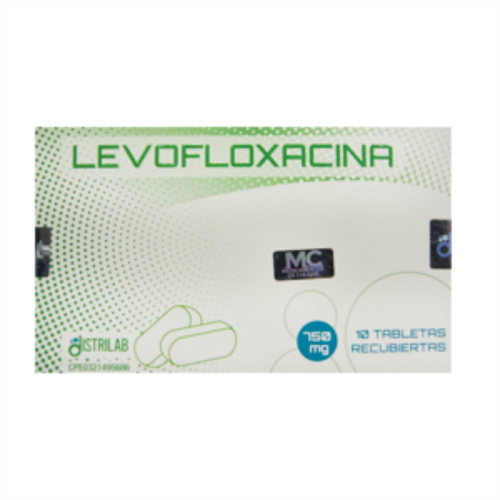 LEVOFLOXACINA 750 MG X 10 TAB DISTRILAB