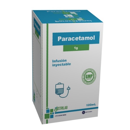 PARACETAMOL AMP 1 GR I.V.  X 100 ML DISTRILAB