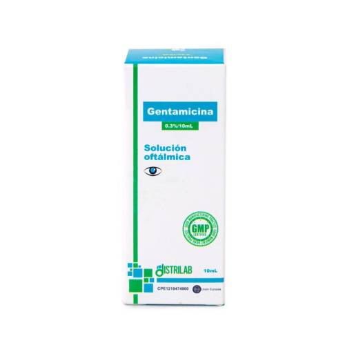 GENTAMICINA COLIRIO 0.3% X 5 ML DISTRILAB
