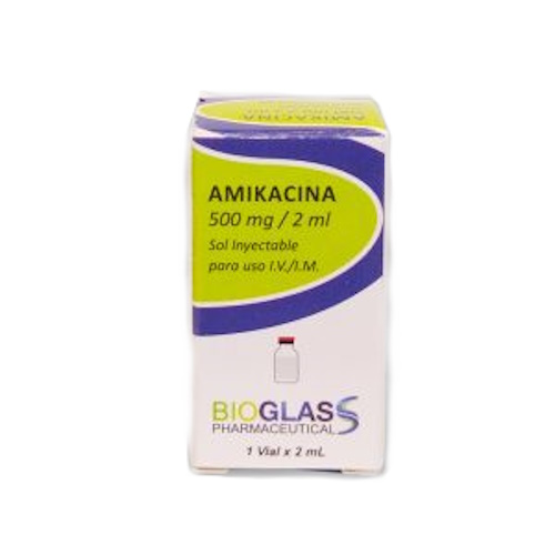 BIOKACIN 500 MGAM I.V/I.M X 1 BIOGLASS