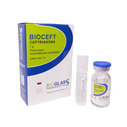 BIOCEFT AMP 1 GR X 1 CEFTRIAXONA