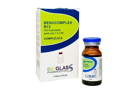 BENUCOMPLEX B12 AMP I.V. 10 ML X 1 BIOGLAS (COMPLEJO B)