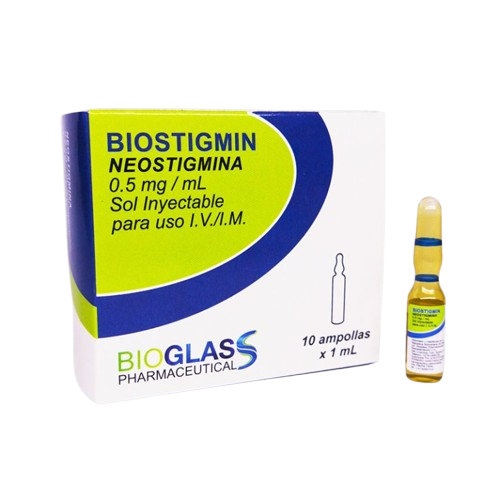 BIOSTIGMIN 0.5 MG/ML X 1 ML X 1 AM BIOGLASS
