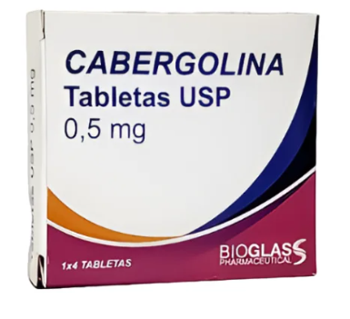 CABERGOLINA 0.5 MG X 4 TAB BIOGLASS