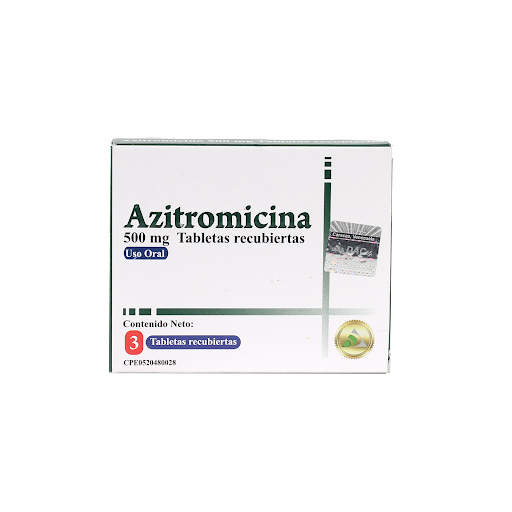 AZITROMICINA 500 MG X 3 TAB DAC55
