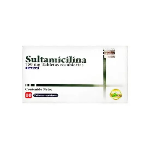 SULTAMICILINA 750 MG X 10 TAB DAC55