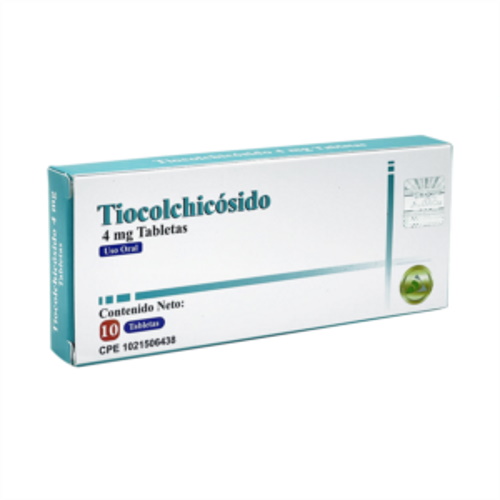 TIOCOLCHICOSIDO 4 MG X 10 TAB DAC55