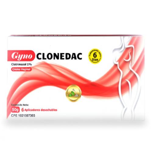 GYNO CLONEDAC CREMA VAGINAL X 50 GR DAC55