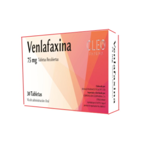 VENLAFAXINA 75 MG X 30 TAB CLEOPHARMA