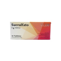 SUCRALFATO 1 GR X 10 TAB CLEOPHARMA