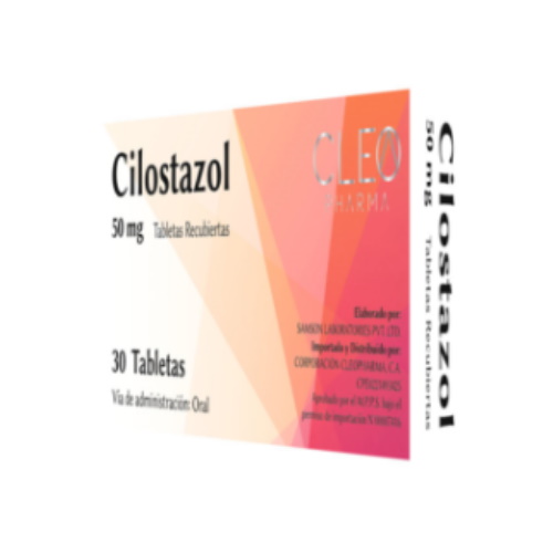 CILOSTAZOL 50 MG X 30 TAB CLEOPHARMA