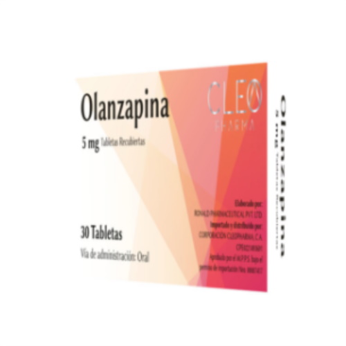 OLANZAPINA 5 MG X 30 TAB CLEOPHARMA