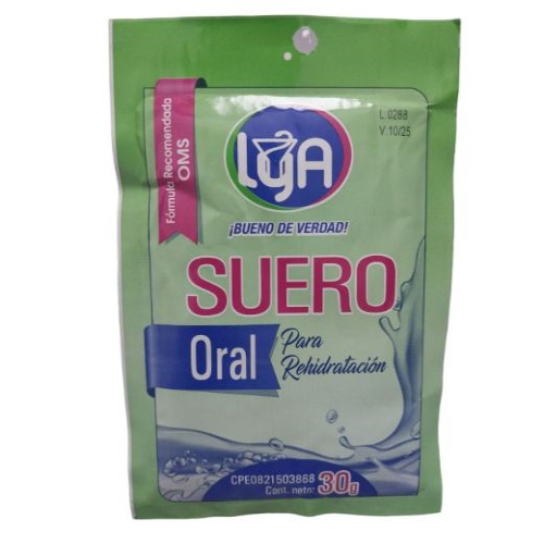 SUERO ORAL REHIDRATACION X 30 GR LYA