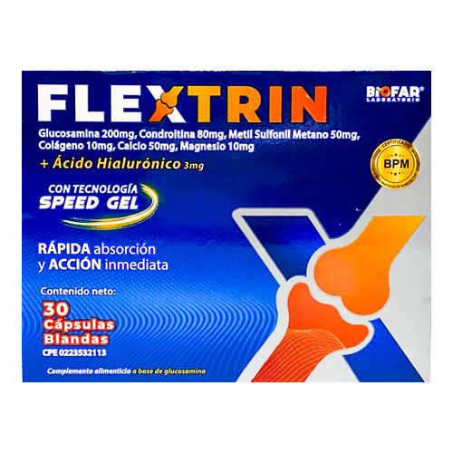 FLEXTRIN SPEED GEL CAP BLANDAS X 30 BIOFAR