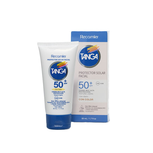 TANGA PROTECTOR SOLAR FACIAL COLOR SPF50 X 50 ML