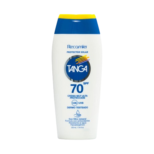 TANGA PROTECTOR SOLAR SPF70 X 220 ML