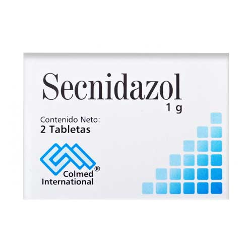 SECNIDAZOL 1 GR X 2 TAB CALOX VIVAX